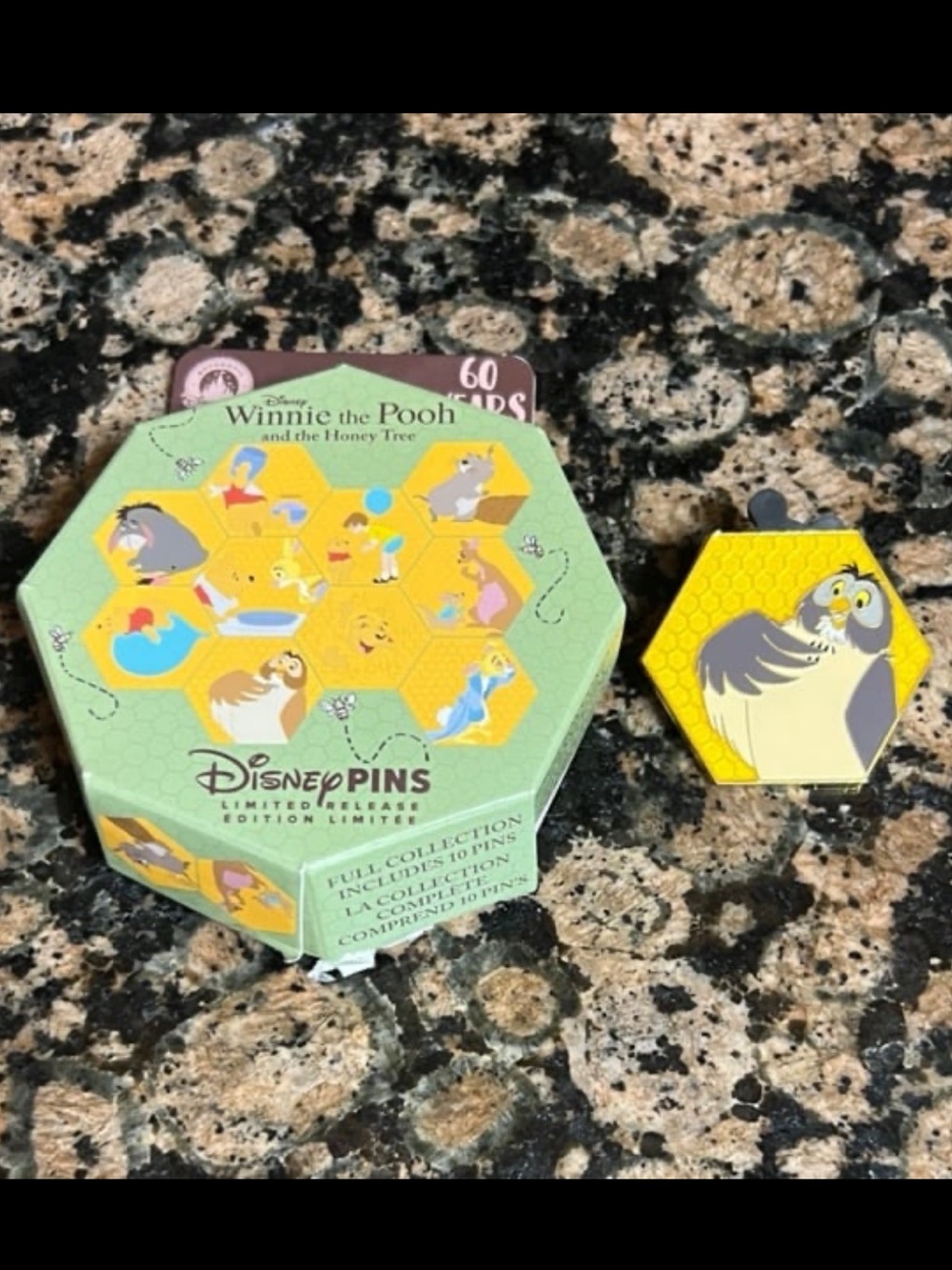 2026 Winnie The Pooh & The Honey Tree LE Pin - Owl